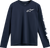 ALPINESTARS 1235-74100-70-M Trackside Long-Sleeve CSF T-Shirt - Navy Medium