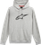 ALPINESTARS 1232510101126XL Ageless V2 Hoodie - Heather Gray/Black XL