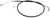 S&S CYCLE 19-0433 Black Vinyl Throttle/Idle Cable - 36" Black