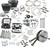 S&S CYCLE 900-0565 124" Hot Set Up® Engine Performance Kit - Big Bore/Stroker Wrinkle Black 88B Twin Cam