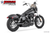 Freedom HD01093 Black 2:1 American Outlaw Exhaust DYNA 06-17