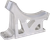 ALLOY ART 49RABM-1 Radial/Ambidextrous Brake Mount - Clear