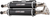 TRINITY RACING TR-4166D-BK Dual Exhaust - Black