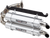 TRINITY RACING TR-4169S Stage 5 Slip-On Dual Muffler - Brushed Aluminum