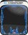STOMPGRIP 55-10-0040B Volcano Profile Traction Pad Tank Grips - Volcano Black Kawasaki Ninja '11-'25