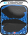 STOMPGRIP 55-14-0195B Icon Profile Traction Pad Tank Grips - Icon Black Yamaha MT '22-'25
