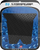 STOMPGRIP 55-10-0060-7B Volcano Profile Traction Pad Tank Grips - Volcano Black Triumph Tiger '22-'25