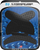 STOMPGRIP 55-10-0146B Volcano Profile Traction Pad Tank Grips - Volcano Black Ducati Supersport '17-'24