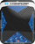 STOMPGRIP 55-10-0188B Volcano Profile Traction Pad Tank Grips - Volcano Black Suzuki GS '22-'25