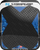 STOMPGRIP 55-10-0124-1C Volcano Profile Traction Pad Tank Grips - Volcano Clear Suzuki V-Strom '17-'22