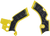 ACERBIS 2688751017 X-Grip Frame Guards - Yellow/Black RM-Z 250