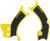 ACERBIS 2686601017 X-Grip Frame Guards - Yellow/Black RM-Z 250/450