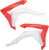 ACERBIS 2314371030 Replacement Radiator Shrouds - White/Red Honda CRF '13-'17