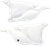 ACERBIS 2374080002 Replacement Side Panels - White Kawasaki KX '14-'25