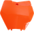 ACERBIS 2421125226 Replacement Front Number Plate - '16 Orange