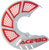 ACERBIS 2449490004 X-Brake Disc Cover - Red/White