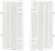 ACERBIS 2780530002 Radiator Louvers - White Husqvarna | KTM '19-'23