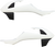 ACERBIS 2980601035 Replacement Radiator Shrouds - White/Black Gas Gas | KTM MC/SX '16-'25