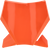 ACERBIS 2987015226 Replacement Front Number Plate - '16 OEM Orange SX 65