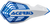 ACERBIS 2801961029 X-Future Handguards - White/Blue