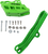 ACERBIS 2734950006 Chain Guide and Slider Kit - Green Kawasaki