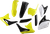ACERBIS 2198033914 Full Replacement Plastic Kit For Suzuki - '13 OEM Yellow/Black/White Suzuki RMZ '10-'18