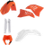 ACERBIS 2205290145 Full Replacement Plastic Kit - OEM Orange/White/Black KTM EX/XC '08-'11