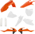 ACERBIS 2686026812 Full Replacement Plastic Kit - '20 OEM Orange/White/Black Gas Gas | KTM SX/MC '19-'23
