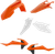 ACERBIS 2686017705 Standard Body Replacement Plastic Kit - '23-'25 OEM Orange/White/Black Gas Gas | KTM SX | MC '18-'24