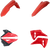ACERBIS 2986758211 Standard Replacement Body Kit For Honda - '25 OEM Red/Black Honda CRF '25