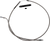 BARNETT 1023010066 High-Efficiency Stainless Steel Clutch Cable for Harley-Davidson - Standard '21-'24 FLH