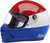 BILTWELL 1004-549-102 Lane Splitter Podium Helmet - Podium Gloss Red/White/Blue Small