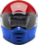 BILTWELL 1004-549-102 Lane Splitter Podium Helmet - Podium Gloss Red/White/Blue Small