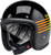 BILTWELL 1001-5115-204 Bonanza Lightspeed Helmet - Lightspeed Gloss Black/Orange/Yellow Large