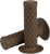 BILTWELL 6702-0401 Thruster Bar Grips - 1" Chocolate