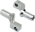 BILTWELL 0107-1639-05 Foot Peg Mounts - Chrome