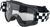 BILTWELL 2101-5101-011 Moto 2.0 Goggle — Script - Script Black Clear Lens