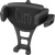 CIRO 50350 Constrictor Phone Holder - Black Chrome Offset Perch Mount