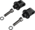 CIRO 60021 Peg Adapters - Passenger Black Indian