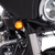 CIRO 45420 Fang® Signal Light Inserts — Front - Black Amber Lens
