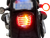 CUSTOM DYNAMICS PB-TL-INT-NW-R Taillight/Turn Signal - Red Lens