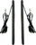 CUSTOM DYNAMICS CD-PR-8-S Plasma Rod Bars - 8-1/2" - Smoke - 8-1/2" Smoke