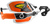 CYCRA 1CYC-7407-22X 7/8" Ultra Probend™ CRM Wrap Around Handguards - White/Orange