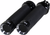 KHROME WERKS 500220 Turbine Grips - Custom Contour Cable Black