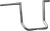KHROME WERKS 300634 Buck-25 Handlebar - FLH 14" Chrome