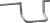 KHROME WERKS 300640 Buck-25 Handlebar - FLT 10" Chrome