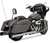 KHROME WERKS 202650 4-1/2" HP-Plus® Slip-On Mufflers - Smoked Chrome with Tracer Touring