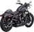 VANCE & HINES 47329 Shortshots Staggered Exhaust System - Black