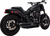 VANCE & HINES 47341 Big Shots Staggered Exhaust System - Black