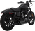 VANCE & HINES 46374 2-into-2 Mini Grenades Exhaust System - Black
